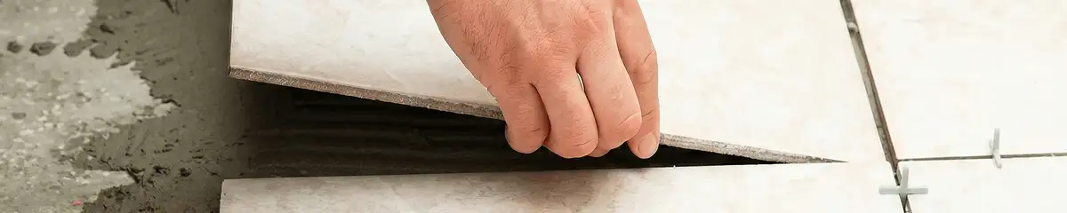 Professional installing ceramic tile floors in Miami, FL